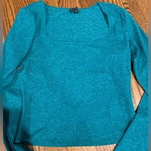 Zobha Green/Blue Top Long Sleeve